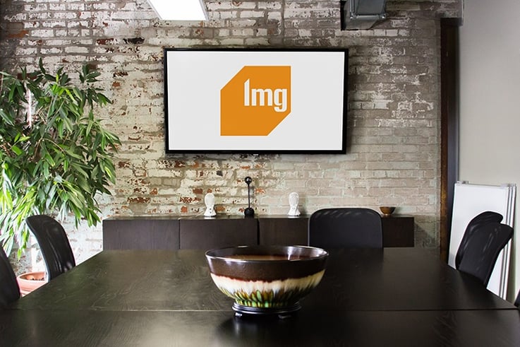 An image of the LMG Results conference room showing our logo